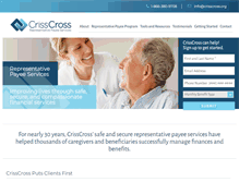 Tablet Screenshot of crisscross.org